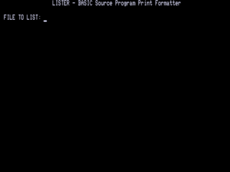 Screen shot